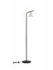 Lampa podłogowa stojąca minimalistyczna uniwersalna złoty trójkątny regulowany klosz aluminiowy możliwość ściemniania SALVADO LE45599 Luces Exclusivas
